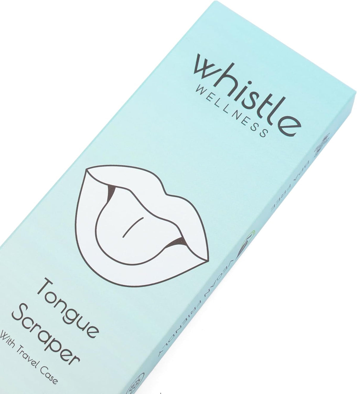 Stainless Steel Tongue Scraper with Case