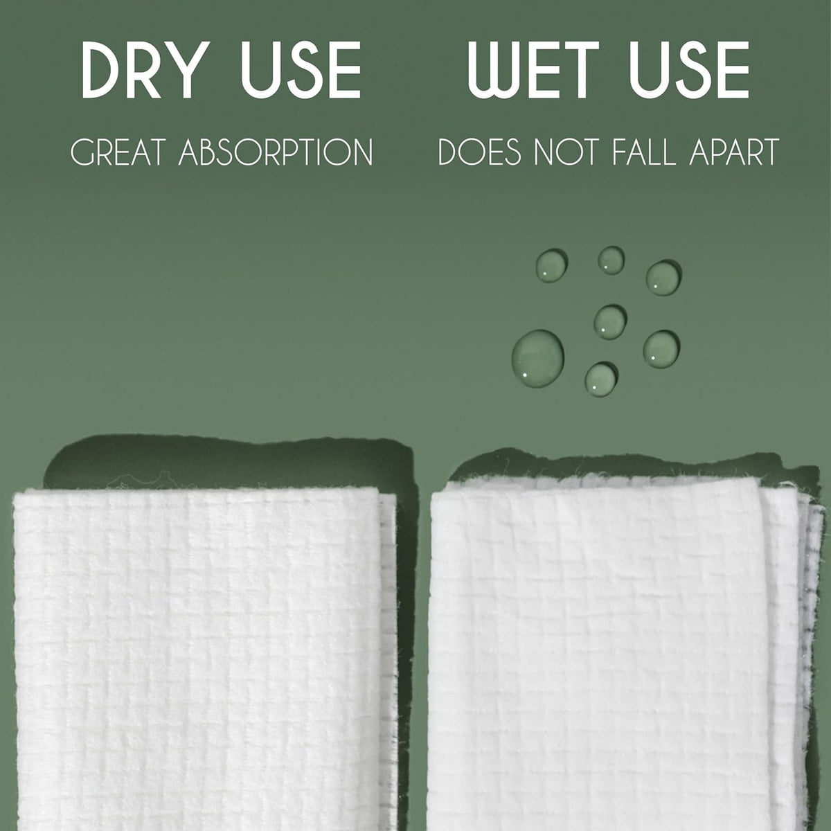 XL Disposable Face Towels – 50 Count