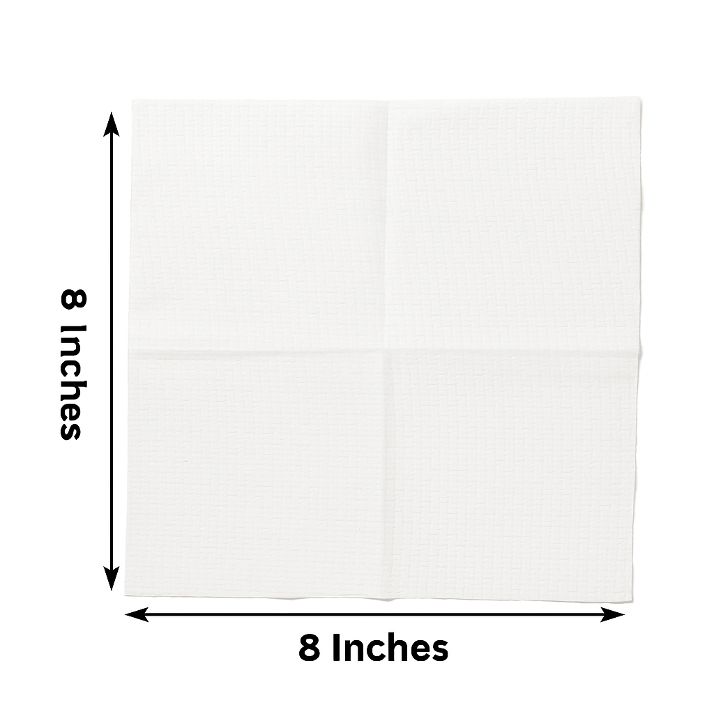 Compact Disposable Face Towels – 50 Count